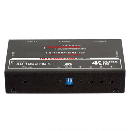 Picture of Calrad Electronics CLRD-40-1063-HS4 1 x 4 mm Ultra HD 4K Splitter