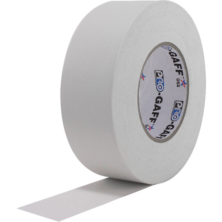 WGT-60 2 in. x 55 Yards Gaffers Tape - White