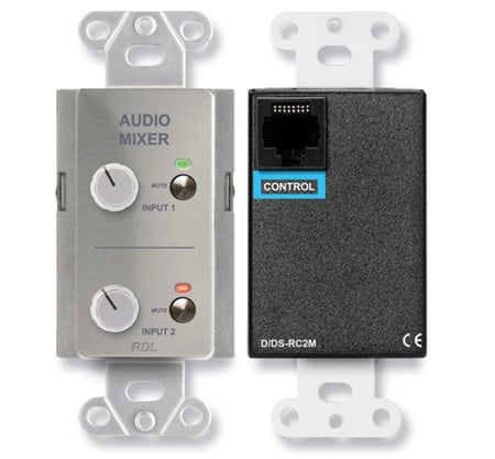 RDL-DS-RC2M Remote Audio Mixing Control with Muting