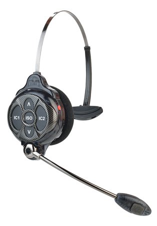 Picture of Clear-Com CLCM-WH220 Single Sided Intercom Headset with Li-Ion battery