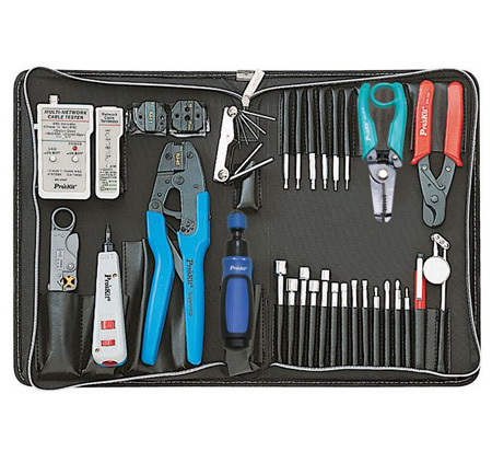 Picture of Eclipse Enterprises ECL-500-018 Master Network Maintenance Kit in Carrying Zipper Bag