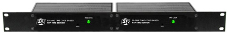 Picture of ESE ESE-ES-289EUL-P2 Dual Rack Mount Time Code Referenced NTP Time Server with UL & Options