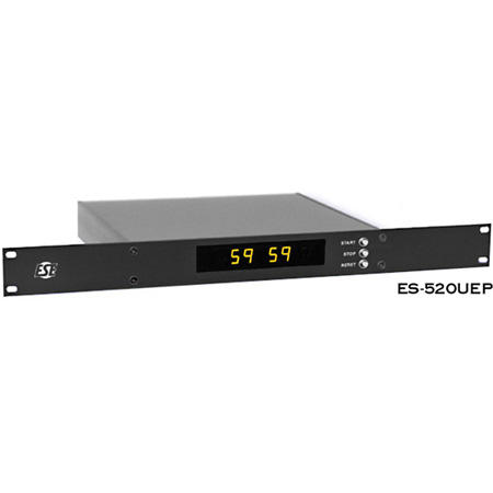 Picture of ESE ESE-ES-520UEP 19 in. 60 Minute Up Timer with Front Panel Rack Mount