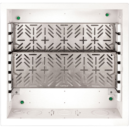 -PWB-323-ESK Box with 2 Equipment Shelves & Finished Trim Ring