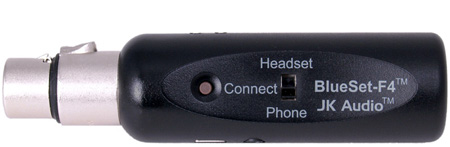 BlueSet Wireless Headset Interface Female 4-Pin with Li-Ion Rechargeable Battery
