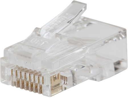 KLT-VDV826-703 Pass Thru Modular Data Plug - CAT6, 50 Per Pack