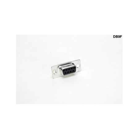 Liberty Wire & Cable LWC-DB9F D-Sub 9-Pin Jack Solder Type Connector