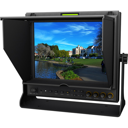 Picture of Lilliput Electronics LIL-969AS 9.7 in. 4 isto 3 IPS LED LCD Broadcast Monitor with Dual HDMI&#44; YPbPr&#44; 3G-SDI & Component Video