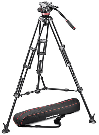 Picture of Manfrotto Distribution MVH502A546BK-1 Pro Video with Tripod