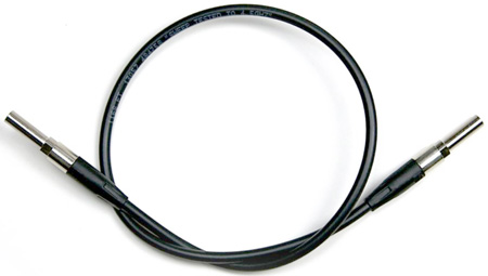 BIT-VPSM3600-75 36 in. Video Patchcord STD to MINI Weco - Black