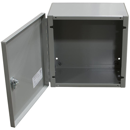 MLB-12126-LC1 Indoor Surface Mount Hinged Cover Junction & Pull Box - 12 x 12 x 6 in.