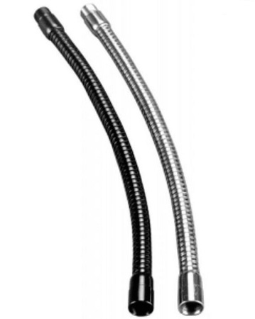 OSS-MSA9030-06C 6 in. Gooseneck Solid Metal, Noiseless - Black