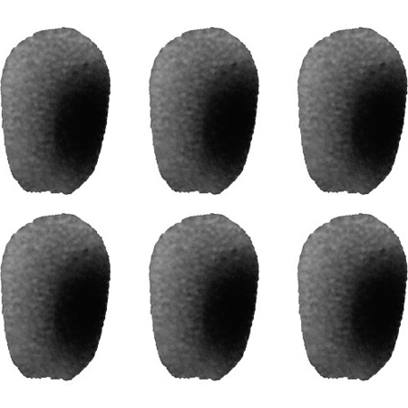 POI-6WSN-BL Black Windscreens - Pack of 6