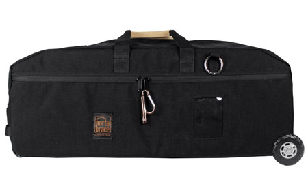 Portabrace PBR-LR-3BGLCCOR Glidecam Camera Case with Off-Road Wheels - Black