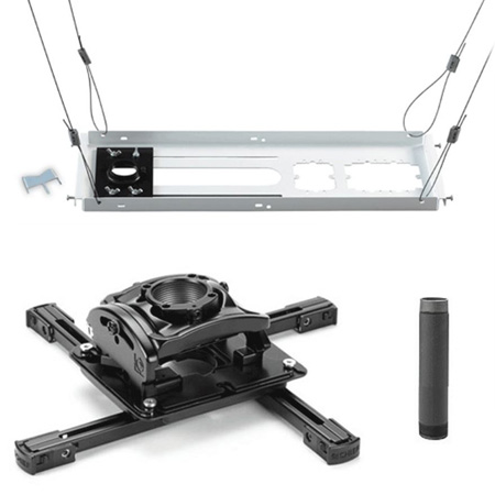 CHF-KITES006 Preconfigured Projector Ceiling Mount Kit - White