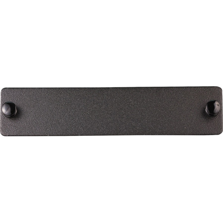 CLT-SSF-BLANK Blank Plate, Black