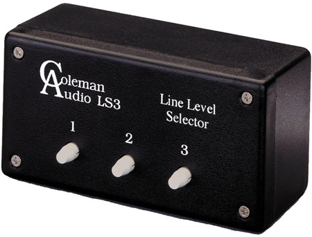 Picture of Coleman Audio COL-LS3 Line Level Selector