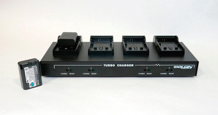 DOLG-TC40SONFW50 Four-Position Battery Charger for Sony