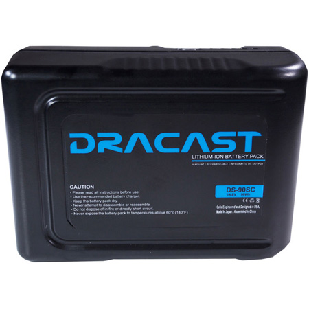 DR-DRBA90SC 14.8V 90WH Compact V-Mount LI-ION Battery