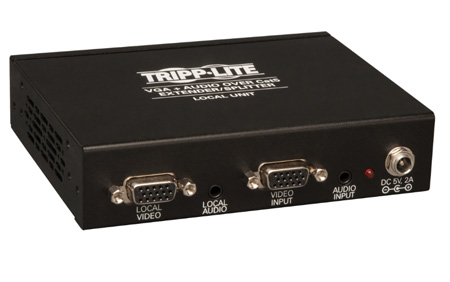 Picture of Tripp Lite TRL-B132-004A-2 Up to 1000 ft. 4-Port VGA with Audio Over Cat5-Cat6 Extender Splitter Transmitter with EDID