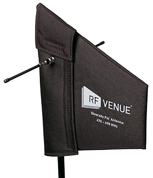 RFV-DFINB Diversity Fin Install Antenna, Black -  RF Venue