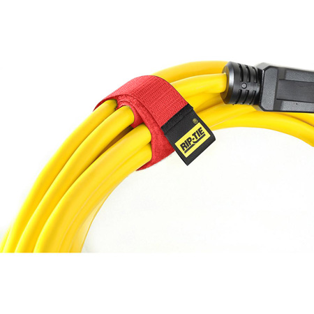 RT14-100 RD 1 x 14 in. Cable Wrap, Red - Pack of 100
