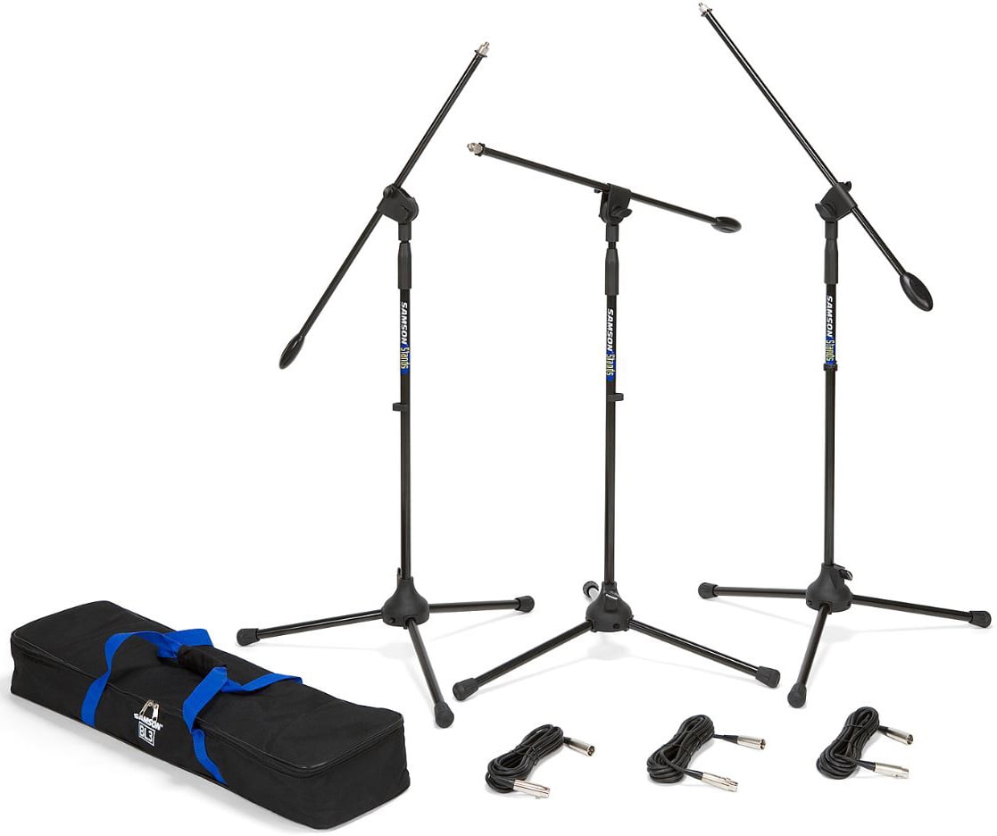 SAM-BL3VP Boom Stand & Cable - Pack of 3