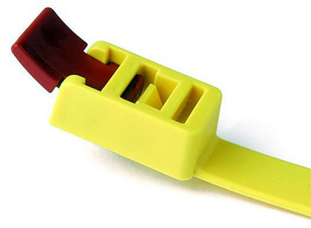 SPEEDY-25 29 in. Reusable Cable Tie, Yellow - Pack of 25