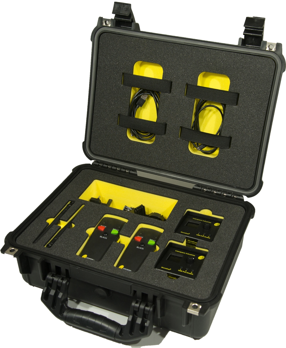 Microcue3 3 USB Twin Pro Kit with 2 x 3-Button Standard Handset