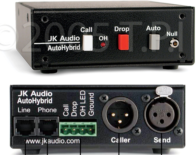 JK-HYB1 Hybrid Telephone Audio Interface