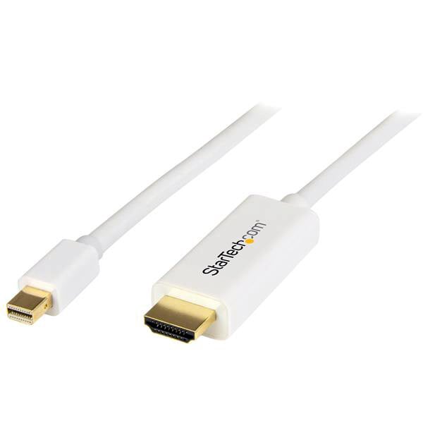 ST-MDP2HDMM2MW 6 ft. Mini Displayport to HDMI Cable - 4K