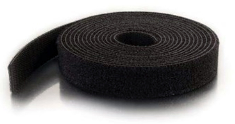 Products MAP-29853 25 ft. Hook & Loop Cable Wrap, Black