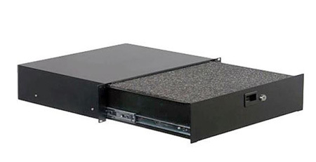 Picture of Odyssey Cases ODSY-ADFRD02 2 Space Locking Drawer with Diced Foam Interior