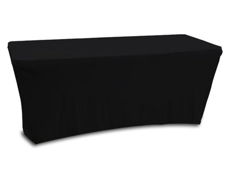 Picture of Odyssey Cases ODSY-SPATBL6BLK Scrim Werks 6 ft. Table Slip Screen - Black