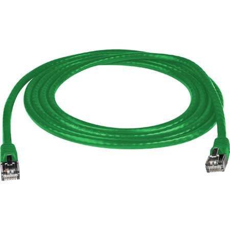 CAT6-25-GN 24AWG 50U Molded UTP Cat6 Cable, Green - 25 ft.