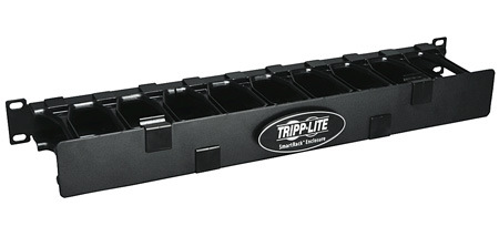 Tripp Lite TRL-SRCBLDCT1UHD Rack Enclosure Horizontal Cable Manager Steel with Finger Duct 1URM