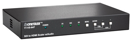 TV1-1T-VS-647 SDI to HDMI Scaler with Audio