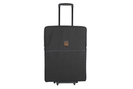 Transport Case for Large Flat Screen Monitors with Wheels - Black