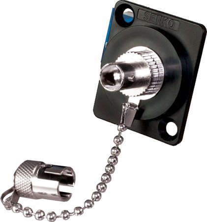 SENK-UBC-301 ST Simplex Singlemode Metalic Fiber Optic Panel Mount Adapter