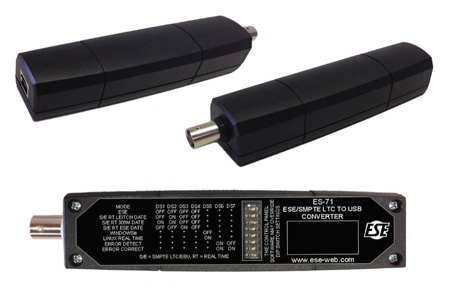 Picture of ESE ESE-ES-71 SMPTE EBU & ESE to USB Converter