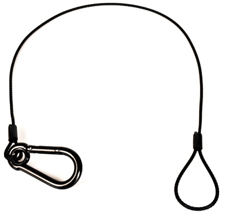 SAFE-1 0.312 x 30 in. Galvanized Safety Cable with Springhook
