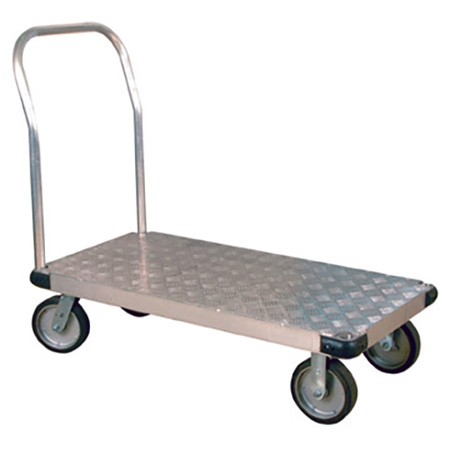 Picture of Wesco Industrial Products WSC-273608 Thrifty Plate Aluminum Tread Platform Truck - Light Duty