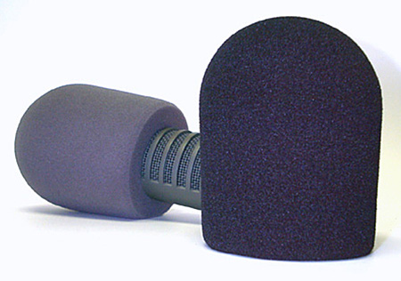 WT20421-12 2 in. Extra Large Windscreen - Black