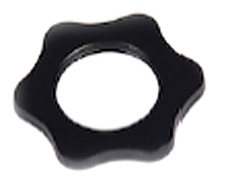 WT-M-2B 0.62 in. - 27 Female Thread Mic Stand Nut - Black