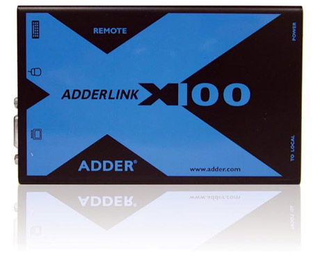 Picture of Adder ADR-X100AR-US Link X100 Receiver for CATX - Audio&#44; VGA - PS-2
