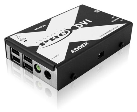 Picture of Adder ADR-X-DVIPRO-US Link X-DVIPRO - 50 m DVI & 4-Port USB Via CATX