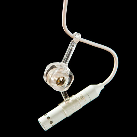Audix MCHANGER Plastic Hanging Clip for Micro Series and ADX40 Microphone, Clear