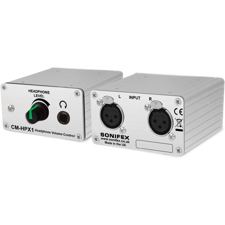 SON-CM-HPX1 Headphone Volume Controller with XLR Input - Jack Output