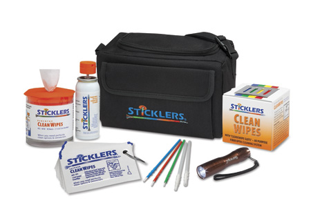 Picture of Sticklers Cleaning Products STICK-FK05 Military Fiber Optic Cleaning Kit