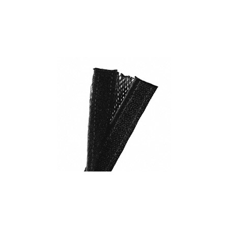 FLX-1S 100 ft. Roll x 0.5 in. ID Flexo-Wrap PET Cable Tubing - Black